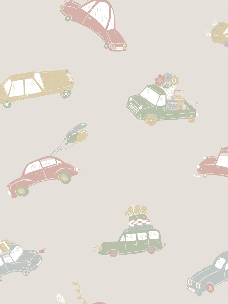 Galerie Wallcoverings Pink Resan A4 Wallpaper Sample - Image 2 of 2