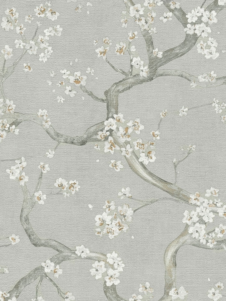 Galerie Wallcoverings Green Horizon Floral A4 Wallpaper Sample - Image 2 of 5