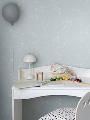 Galerie Wallcoverings Blue Resan Star A4 Wallpaper Sample - Image 1 of 2