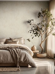 Galerie Wallcoverings Grey Terra Abstract Clay A4 Wallpaper Sample - Image 1 of 2