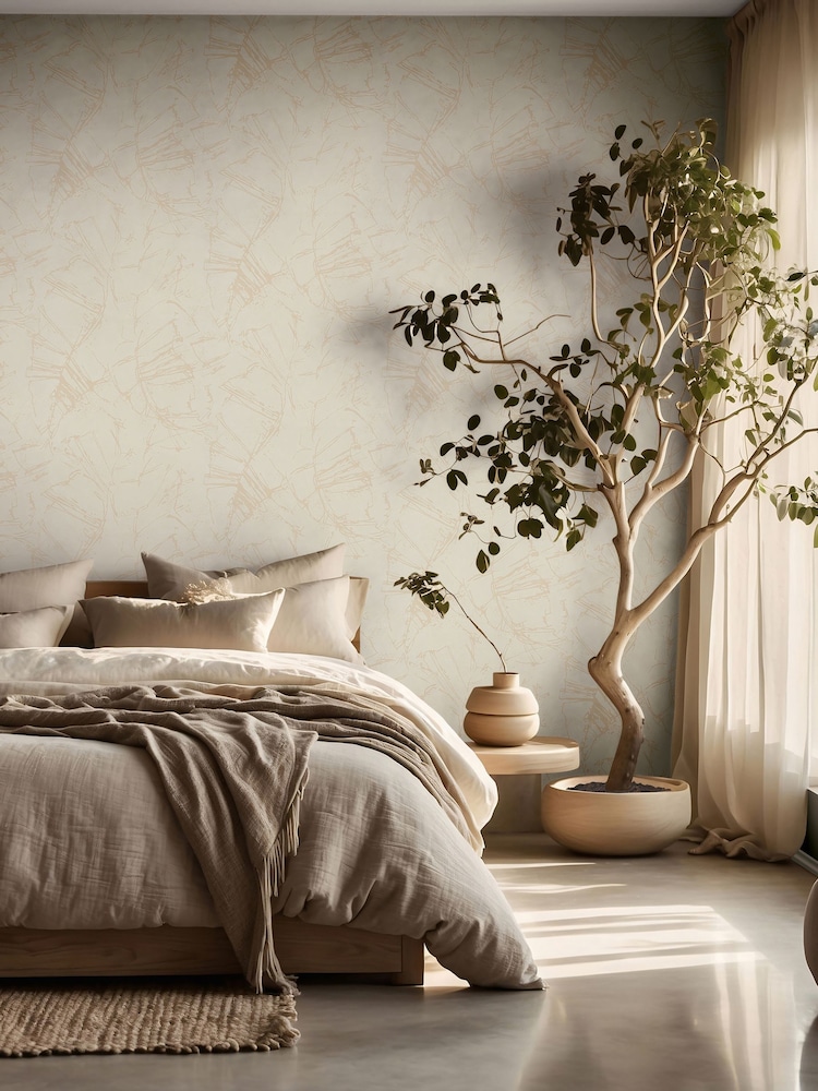 Galerie Wallcoverings Grey Terra Abstract Clay A4 Wallpaper Sample - Image 1 of 2