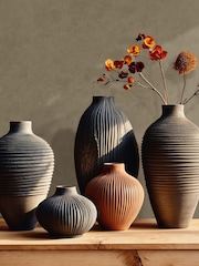 Galerie Wallcoverings Brown Terra Plain Texture Clay A4 Wallpaper Sample - Image 1 of 2