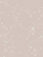 Galerie Wallcoverings Pink Resan Star A4 Wallpaper Sample - Image 2 of 2