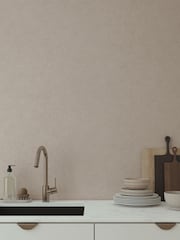 Galerie Wallcoverings Beige Horizon Plain Texture A4 Wallpaper Sample - Image 3 of 4