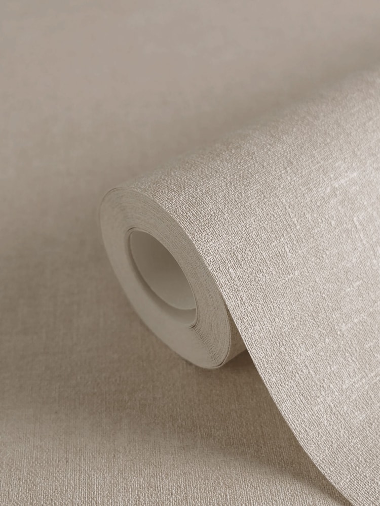 Galerie Wallcoverings Beige Horizon Plain Texture A4 Wallpaper Sample - Image 4 of 4