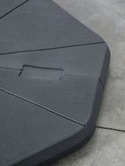 Gallery Home Black Valletta Cantilever Garden Parasol Base - Image 4 of 4