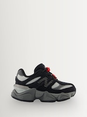 New Balance Black 9060 Infant Bungee Trainers - Image 8 of 8