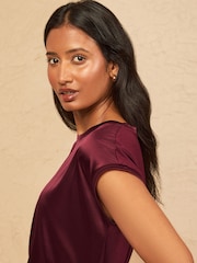 Love & Roses Satin Front T-Shirts 3 Multipack - Image 6 of 8