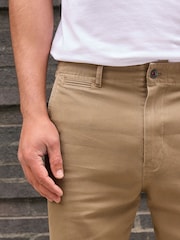 Kamen - Teksturirane rastezljive platnene pantalone - Slika 6 od 10