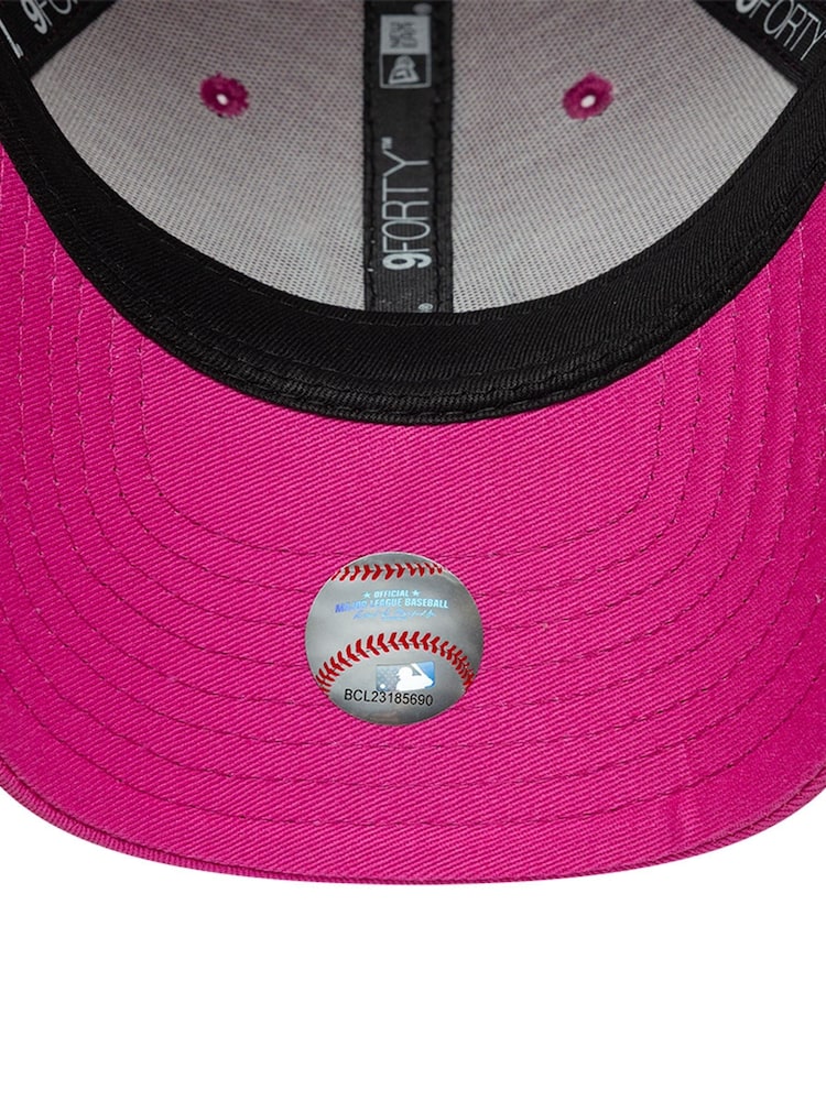New Era Pink Child League Essential 9Forty New York Yankees Hat - Image 5 of 5