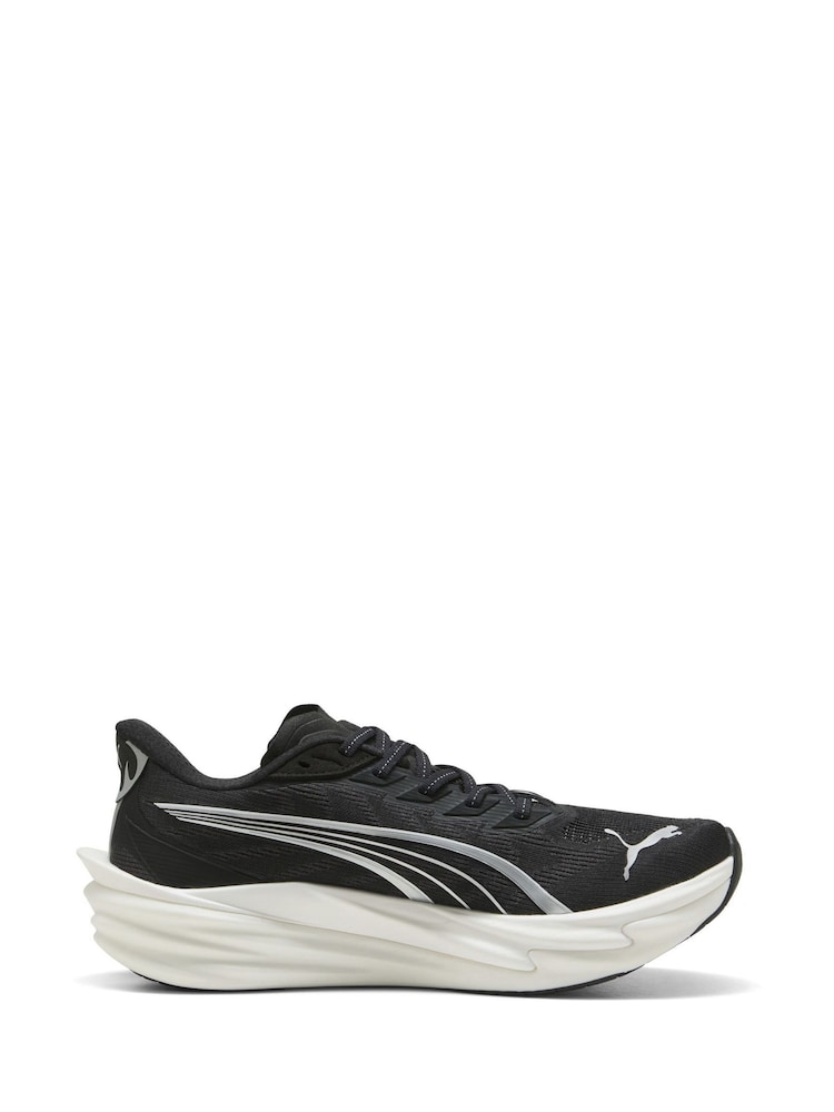 Puma Black Deviate Nitro 4 Running Shoes - Image 2 of 6