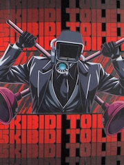 Character Skibidi Toilet Plunger T-Shirt - Imaginea 5 din 8