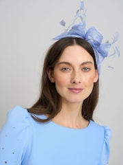 Gina Bacconi Blue Jadie Maxi Dress With Beaded Sleeves - Image 6 of 7