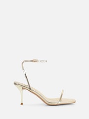 Simmi London Gold Lula Heeled Sandals - Image 2 of 4