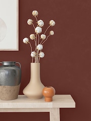 Galerie Wallcoverings Red Terra Plain Texture Clay 10.05M Wallpaper - Image 1 of 2