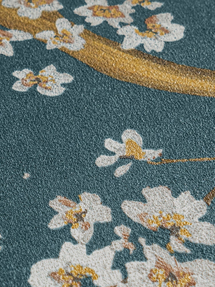 Galerie Wallcoverings Blue Horizon Floral 10.05M Wallpaper - Image 5 of 5