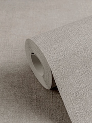 Galerie Wallcoverings Brown Horizon Plain Texture 10.05M Wallpaper - Image 4 of 5