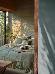 Galerie Wallcoverings Green Horizon Plain Texture 10.05M Wallpaper - Image 3 of 5