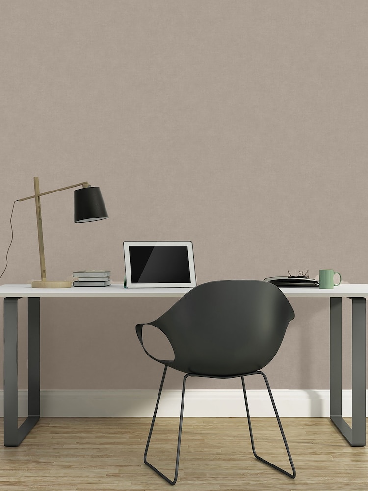 Galerie Wallcoverings Pink Horizon Plain Texture 10.05M Wallpaper - Image 1 of 4 Galerie Wallcoverings Pink Horizon Plain Texture 10.05M Wallpaper - Image 1 of 4