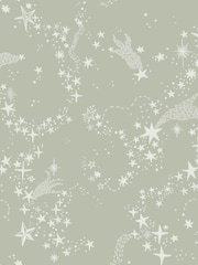 Galerie Wallcoverings Green Resan Star 10.05M Wallpaper - Image 2 of 2