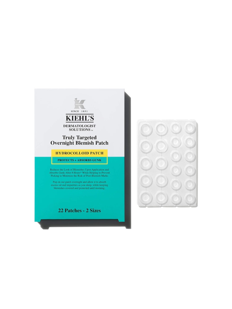 Kiehls Clear Factor Overnight Blemish Patch Moisturisers 22 Count - Image 1 of 9