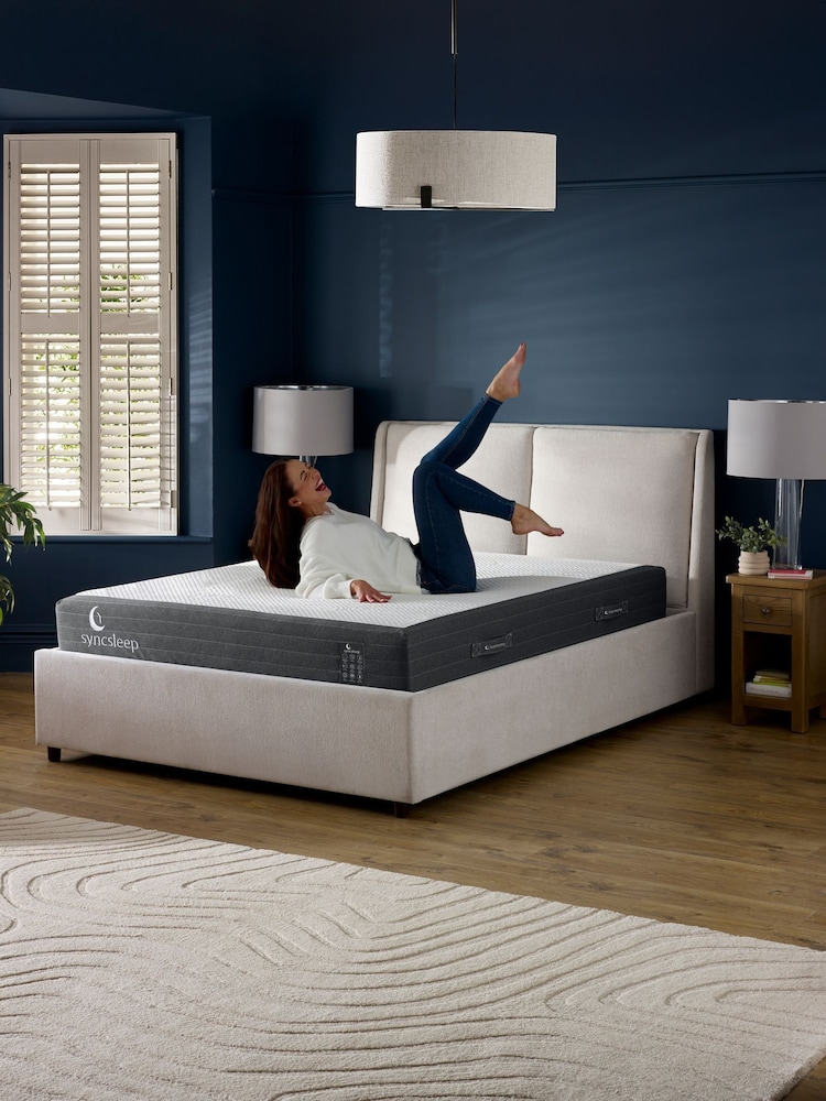 syncsleep Harmony 1500 Pocket Spring Dark Grey Mattress - Image 2 of 10