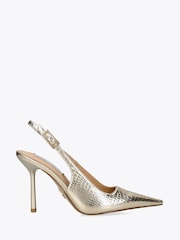 Steve Madden Gold Delanerys Pumps - Image 1 of 4
