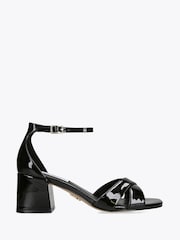Steve Madden Black Fergie Sandals - Image 1 of 4