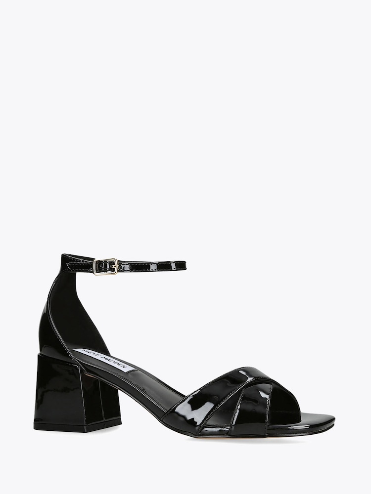 Steve Madden Black Fergie Sandals - Image 2 of 4