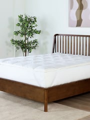 Martex White Luxury Duck Feather Mattress Topper - Image 4 of 8