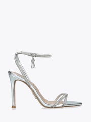 Steve Madden Silver Juniper Sandals - Image 1 of 4