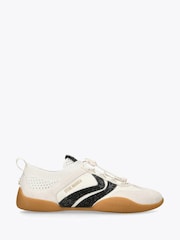 Steve Madden Cream Biscottie-R Trainers - Image 1 of 4