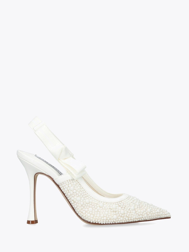 Steve Madden White - Pearl Brylie Shoes - Image 1 of 4 Steve Madden White - Pearl Brylie Shoes - Image 1 of 4