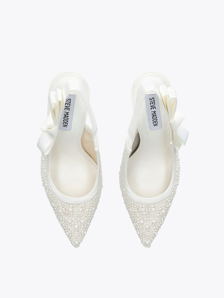 Steve Madden White - Pearl Brylie Shoes - Image 2 of 4 Steve Madden White - Pearl Brylie Shoes - Image 2 of 4