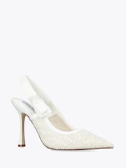 Steve Madden White - Pearl Brylie Sandals - Image 5 of 5