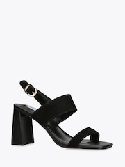 Steve Madden Black Wendie Sandals - Image 2 of 4