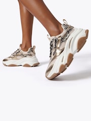 Steve Madden Brown Possession Trainers - Image 5 of 5