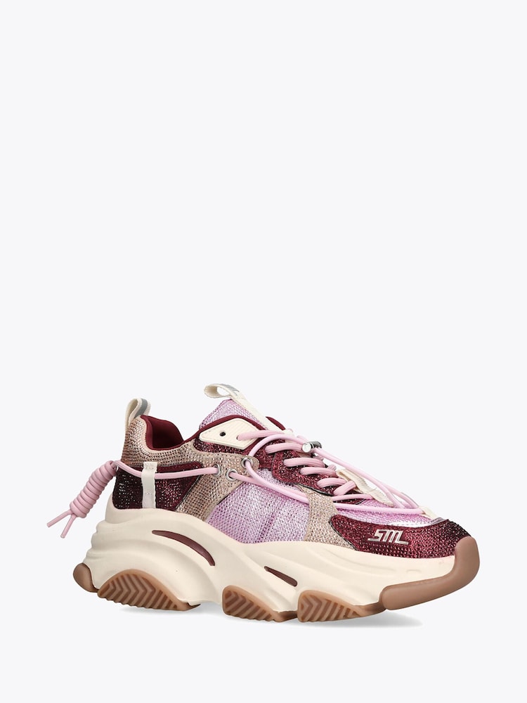 Steve Madden Pink Vault Trainers - Image 2 of 4