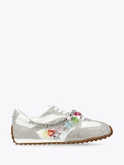 Steve Madden White Cameos Trainers - Image 2 of 4