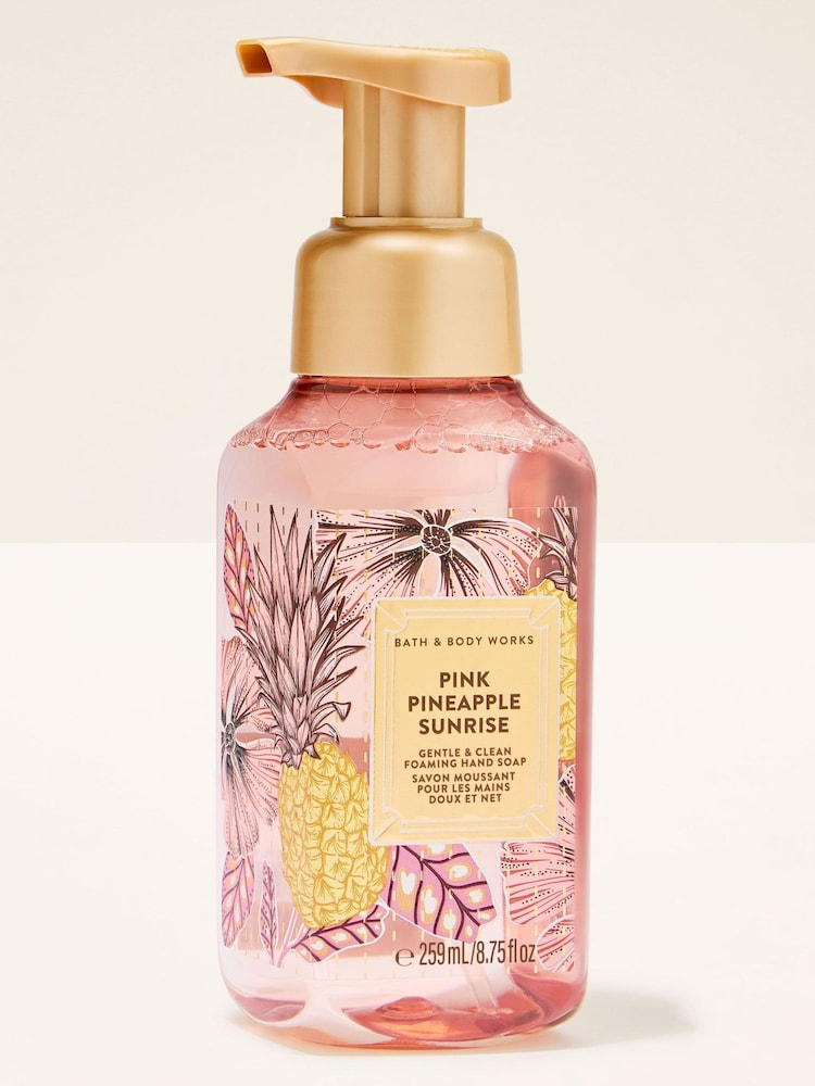 Bath & Body Works Pink Pineapple Sunrise Gentle & Clean Foaming Hand Soap 259ml - Image 1 of 3