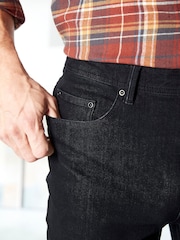 Cotton Traders Black Ultimate Comfort 4-Way Stretch Slim Fit Jeans - Image 3 of 4