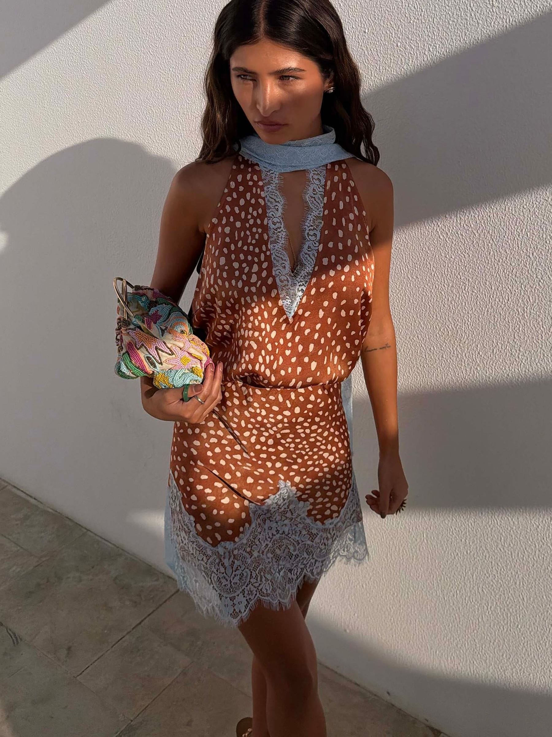 Buy Never Fully Dressed Brown Deer Print Maeva Skirt from Next USA