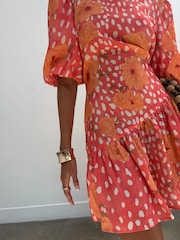 Never Fully Dressed Pink Petite Poppy Mini Nova Dress - Image 2 of 5