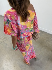 Never Fully Dressed Light Pink Tilly Dress - Image 4 of 5