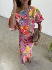 Never Fully Dressed Light Pink Tilly Dress - Image 5 of 5