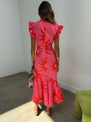 Never Fully Dressed Pink Soleil Remi Dress - Image 2 of 7