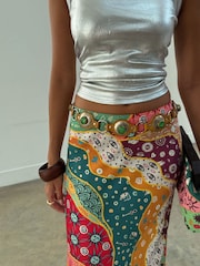 Never Fully Dressed Multi Paisley Dorris Skirt - Image 2 of 3