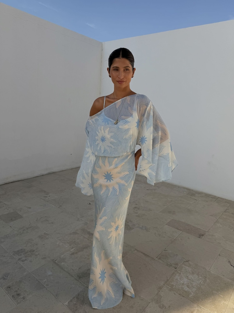 Never Fully Dressed Blue Soleil Anais Dress - Image 1 of 5