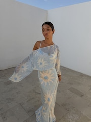 Never Fully Dressed Blue Soleil Anais Dress - Image 2 of 5