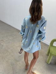 Never Fully Dressed Blue Cirque Miley Shirt - Image 3 of 4